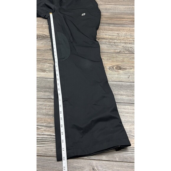 Road Runner Pro Velocity Wind Pants Mens L Running Black Zip Leg Water Resist - Picture 14 of 16